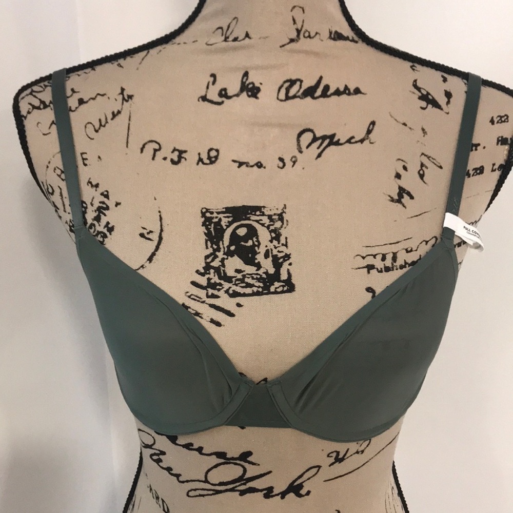 Classic Smooth Molded T-Shirt Bra - Green